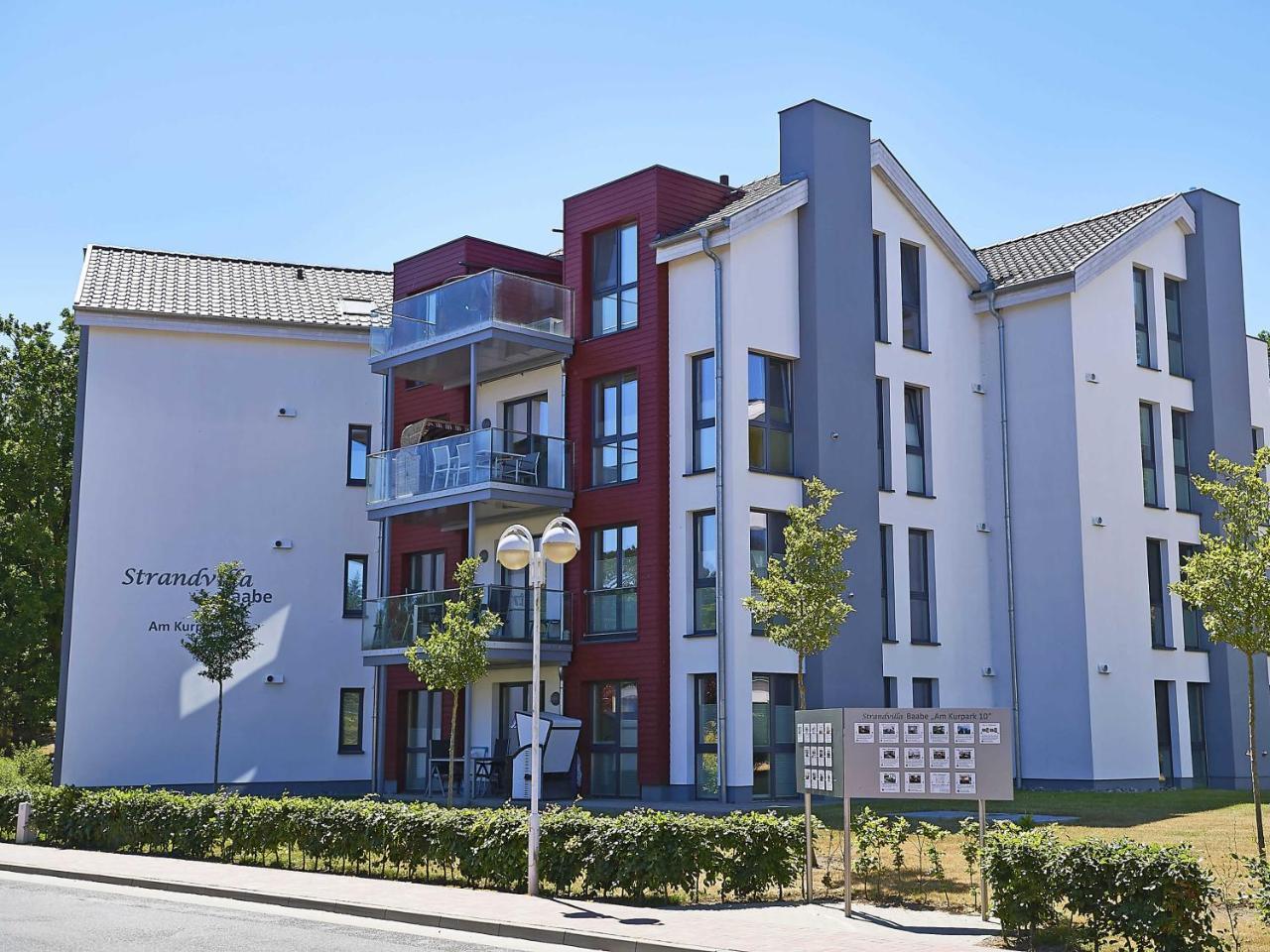 Strandvilla Baabe - Wg 12 Mit Meerblick, Kamin, Sauna, Whirlpool Exterior foto