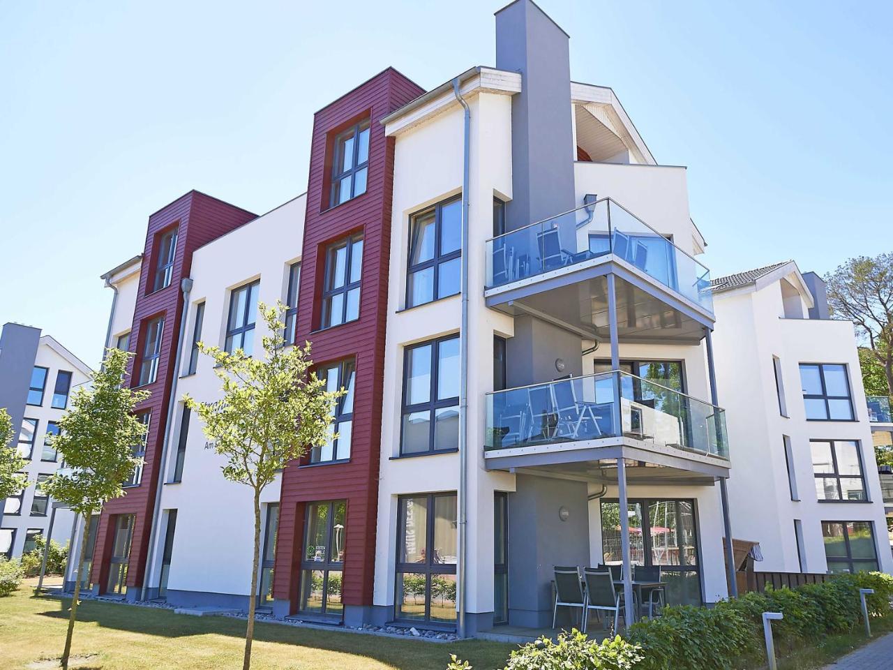 Strandvilla Baabe - Wg 12 Mit Meerblick, Kamin, Sauna, Whirlpool Exterior foto